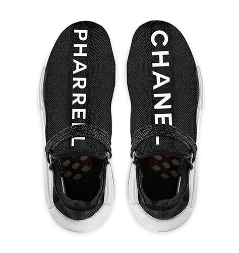 chanel x pharrell williams scarpe|adidas human race pharrell x Chanel.